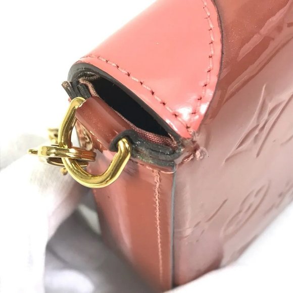 Auth LOUIS VUITTON M62767 MonogramVernis Pochette-Felicie Chain Long Wallet - Picture 8 of 16